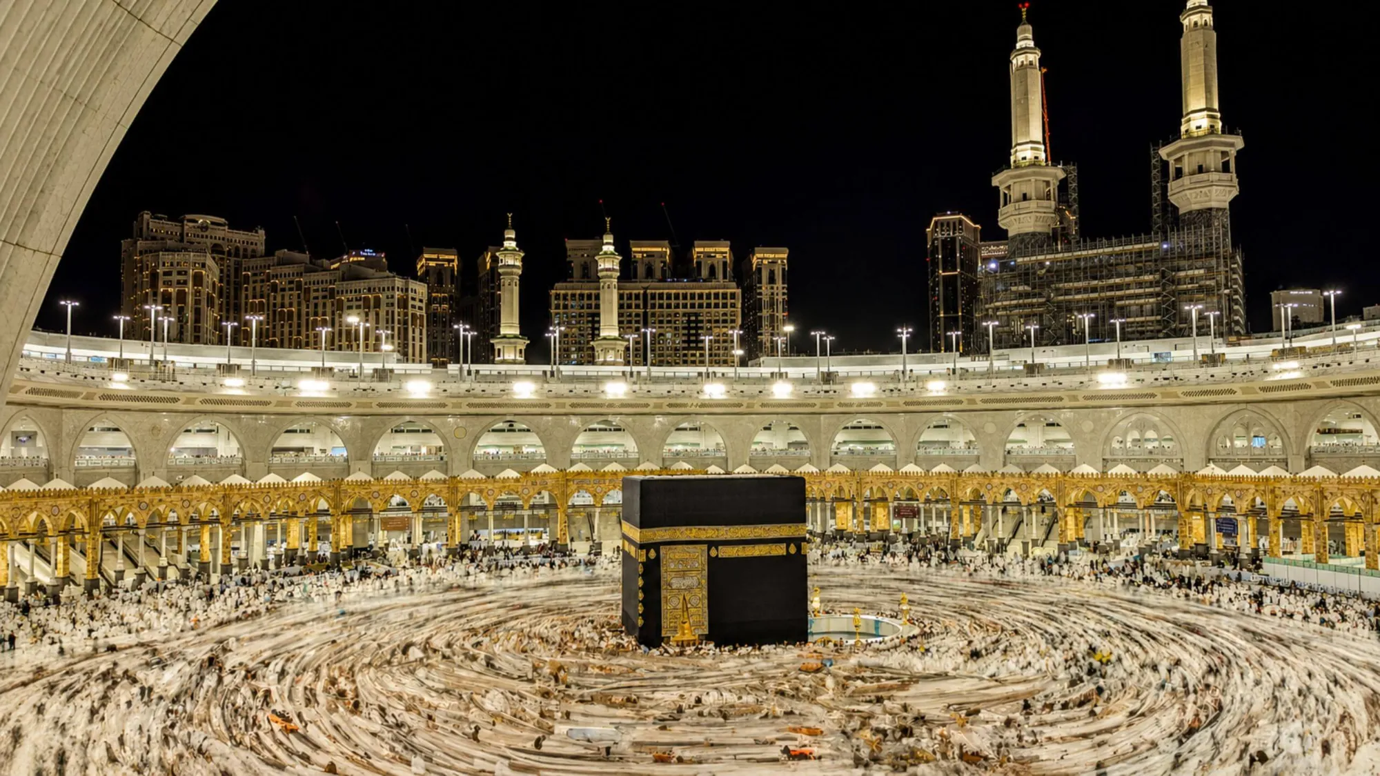Pilgrims in the holy cities